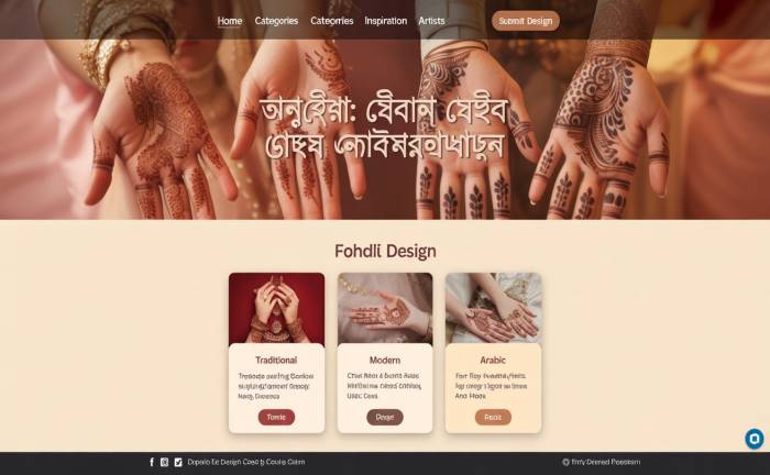 মেহেদী ডিজাইন কম্পিটিশন ২০২৫: আপনার সৃজনশীলতা প্রকাশ করুন!