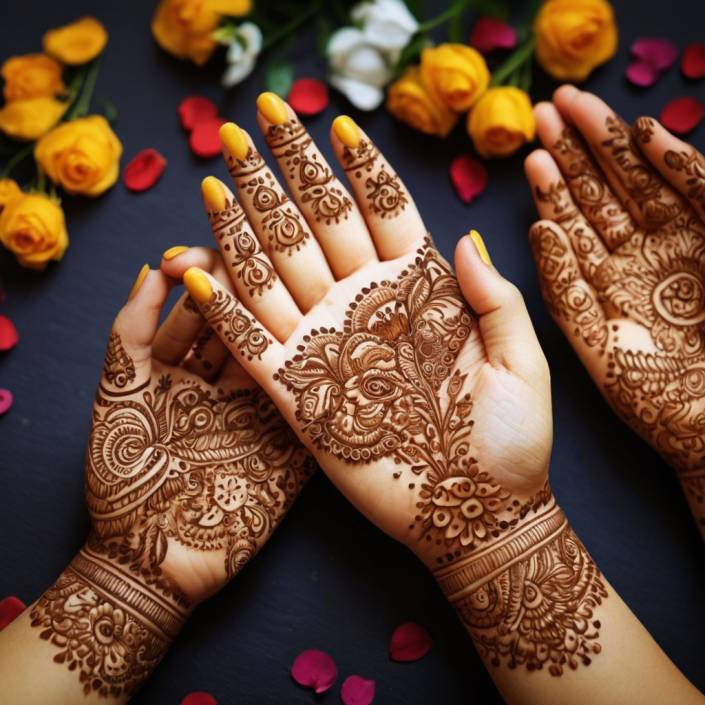 Wonderful Mehandi Design: New Look!