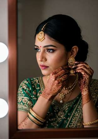Indian mehandi design