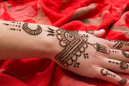 Indian mehandi design