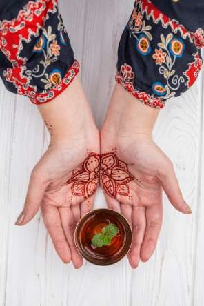 Indian mehandi design