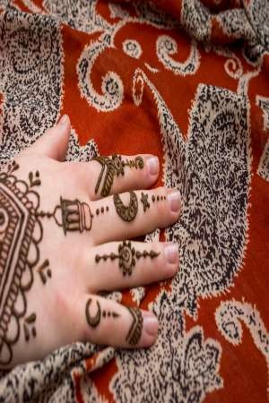 Indian mehandi design