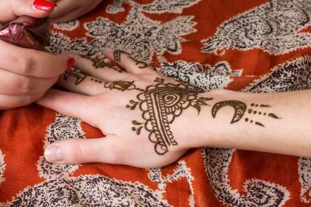 Indian mehandi design
