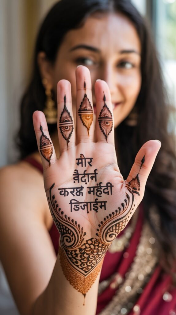करवा चौथ मेहंदी डिज़ाइन