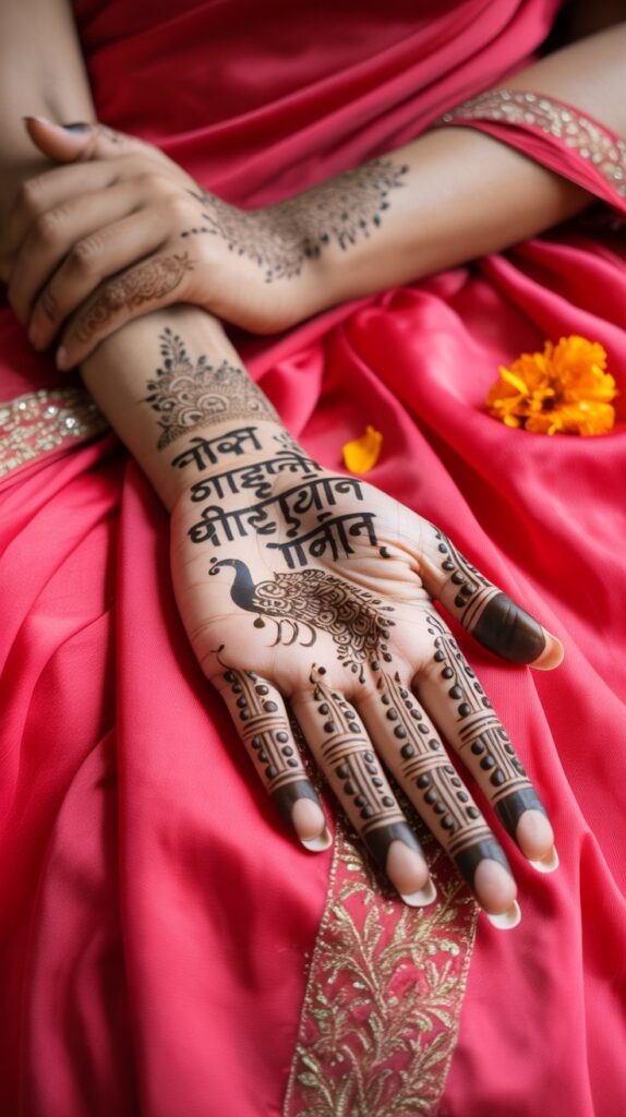 करवा चौथ मेहंदी डिज़ाइन
