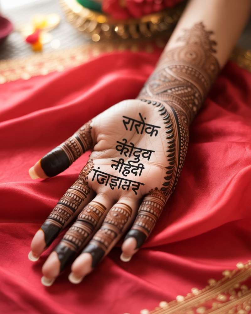 करवा चौथ मेहंदी डिज़ाइन